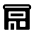 ar/vr building retail icon